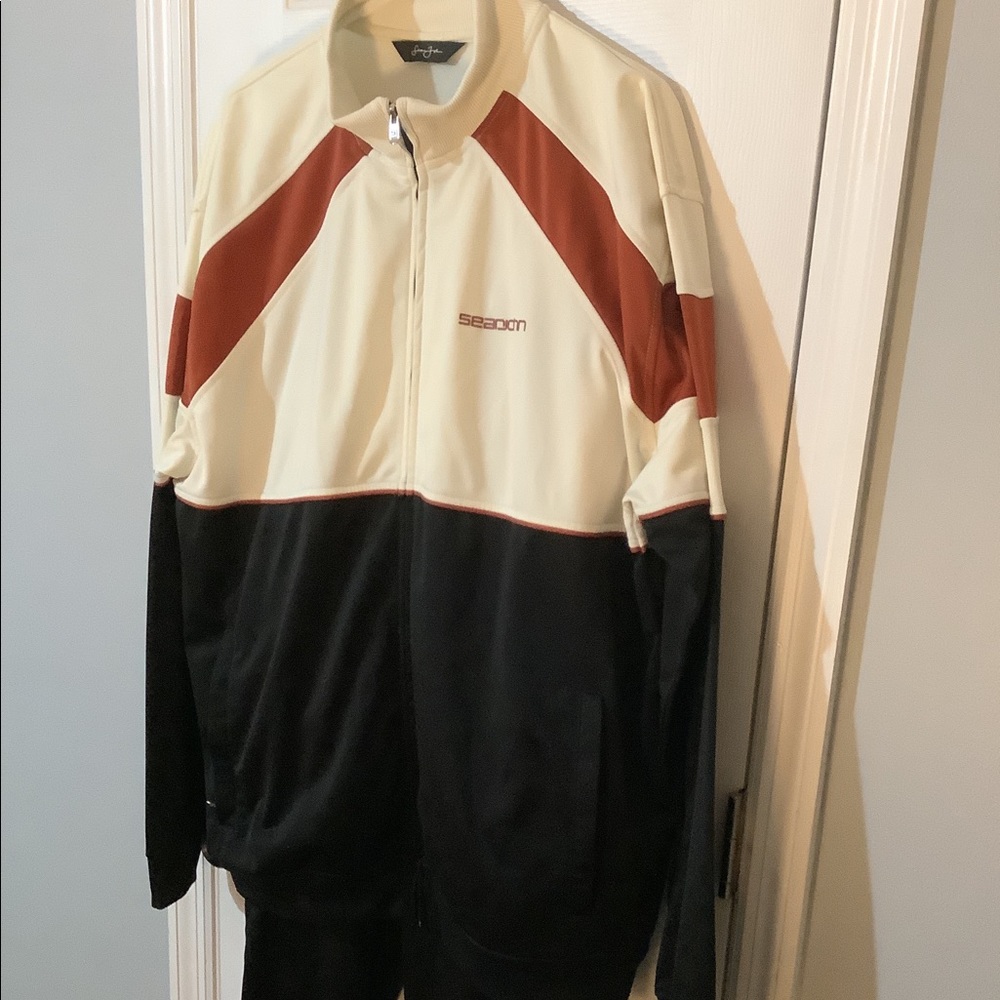 SEAN JOHN complete track suit.   Jacket and pants. XL